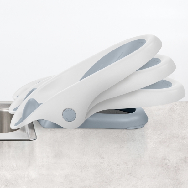 Портативная складная вставочка для ванны - Clean Rinse Baby Bather Grey