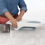 Портативная складная вставочка для ванны - Clean Rinse Baby Bather Grey