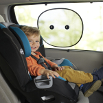 Zoogi Užuolaidėlės nuo saulės, (43*41cm)  juodi  2 pcs